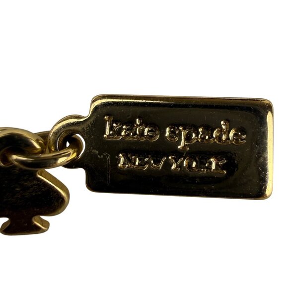 Kate Spade Womens Gold Tone Necklace Daisy Pendant Adjustable - Picture 5 of 6